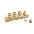 T1183 forged brass plumbing manifold